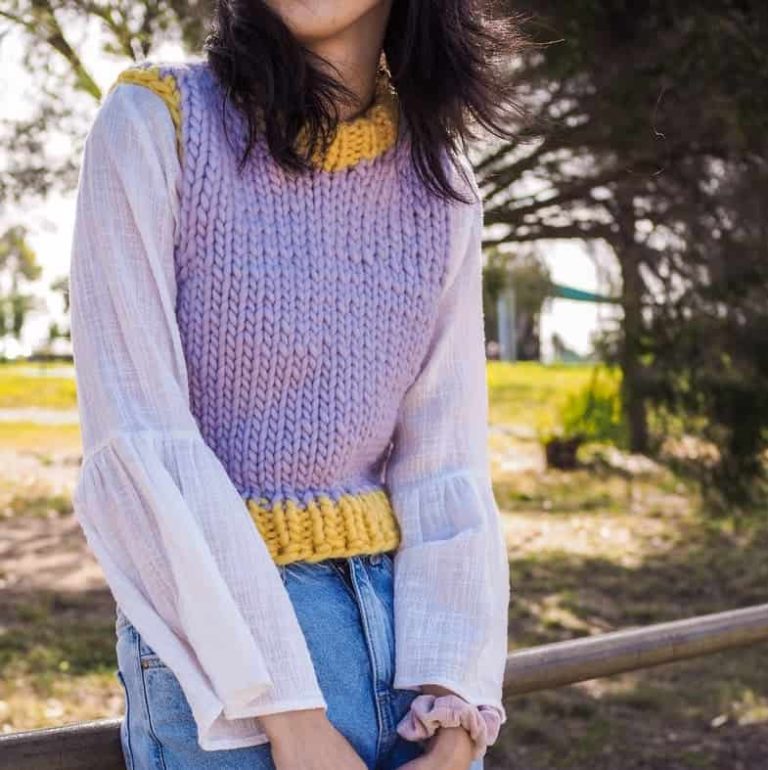 Friday vest knitting pattern