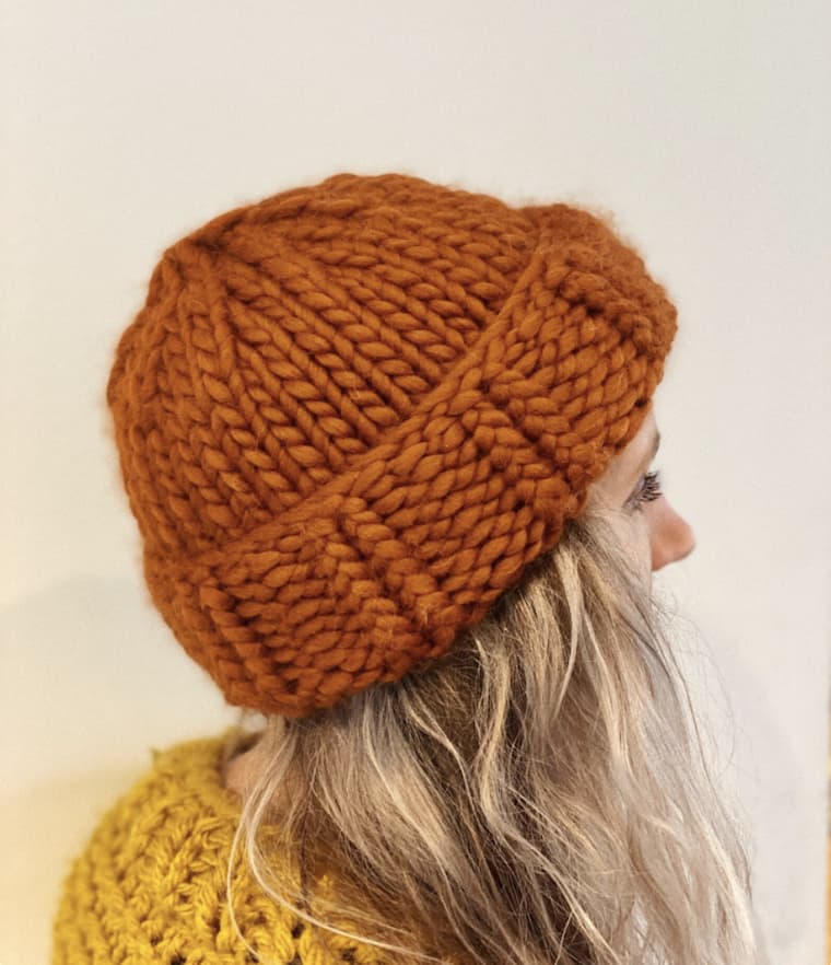 Blaze Beanie Knitting Pattern