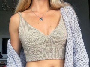 Basic Bralette knitting pattern