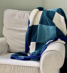 Patchwork Blanket Knitting Pattern